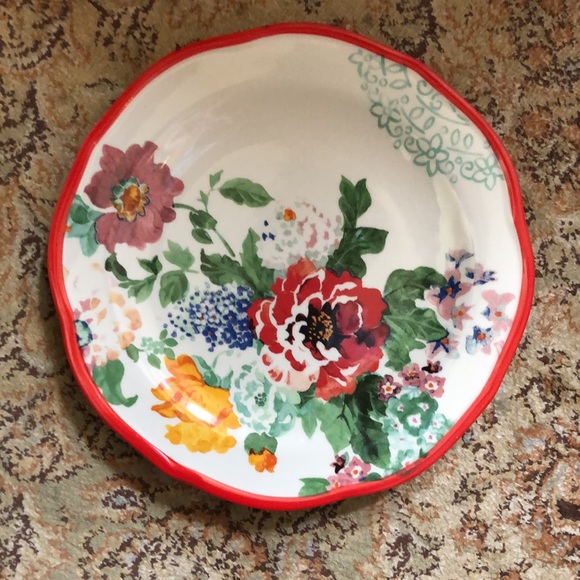 THE PIONEER WOMAN Set-of-2 “Country Garden” Stoneware Salad Dessert Plate 8.5-9” - Picture 15 of 17